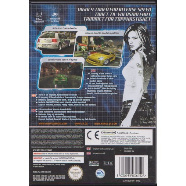 Need for speed underground (Spil)