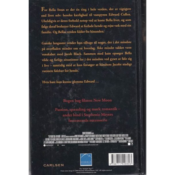 New moon - Nym�ne - Twilight sagaen (Bog)