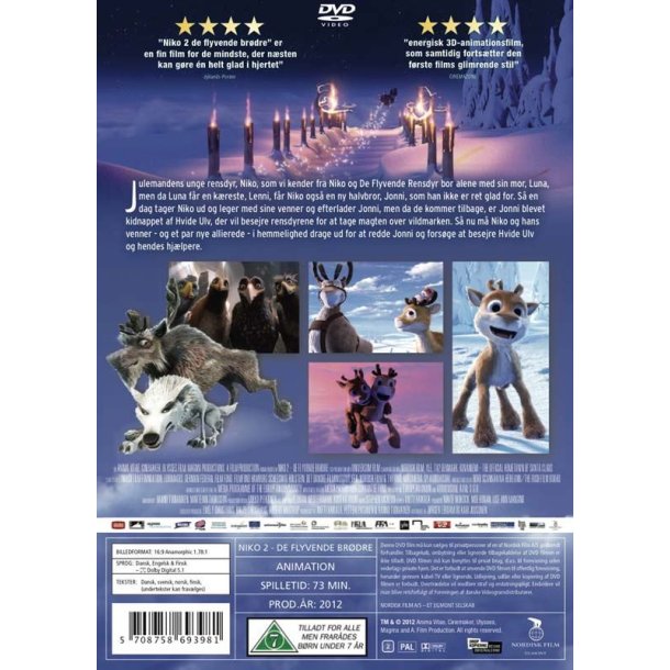 Niko 2 - Den flyvende br�dre (DVD)