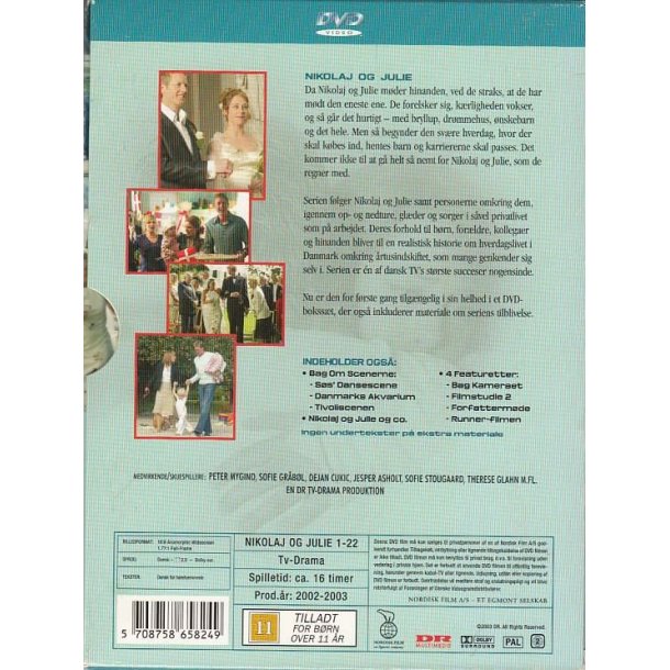 Nikolaj og Julie - Hele serien (DVD)