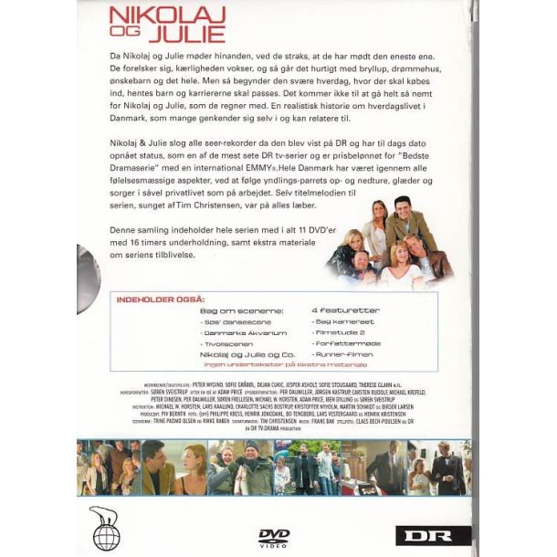 Nikolaj og Julie - Hele serien (DVD)
