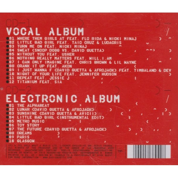 Nothing but the beat (CD)