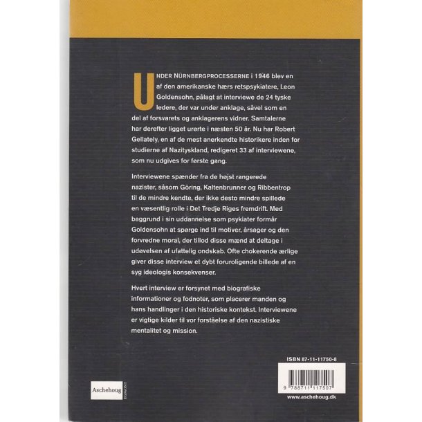 N�rnberginterviewene (Bog)