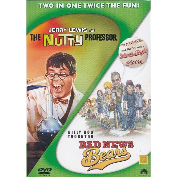 The Nutty Professor og Bad News Bears (DVD)