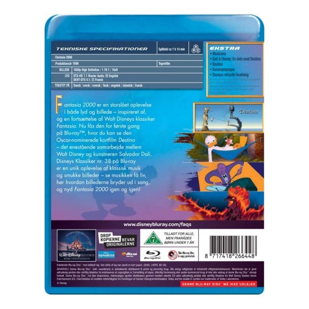 Fantasia 2000 - Disney Klassikere nr. 38 (Blu-ray)