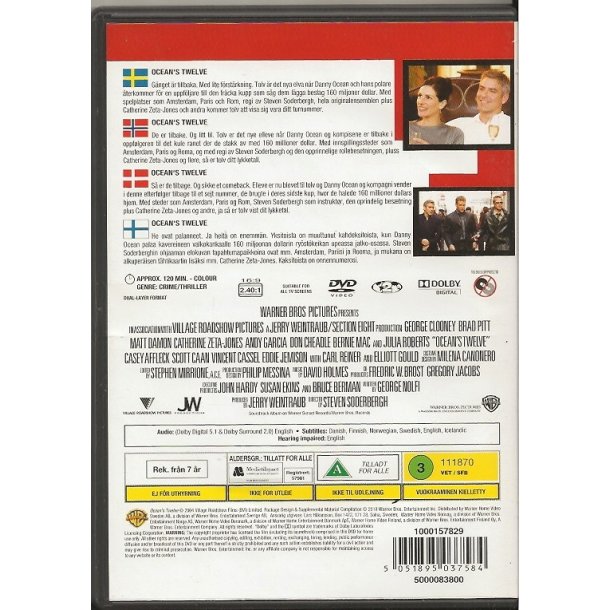 Ocean's twelve (DVD)