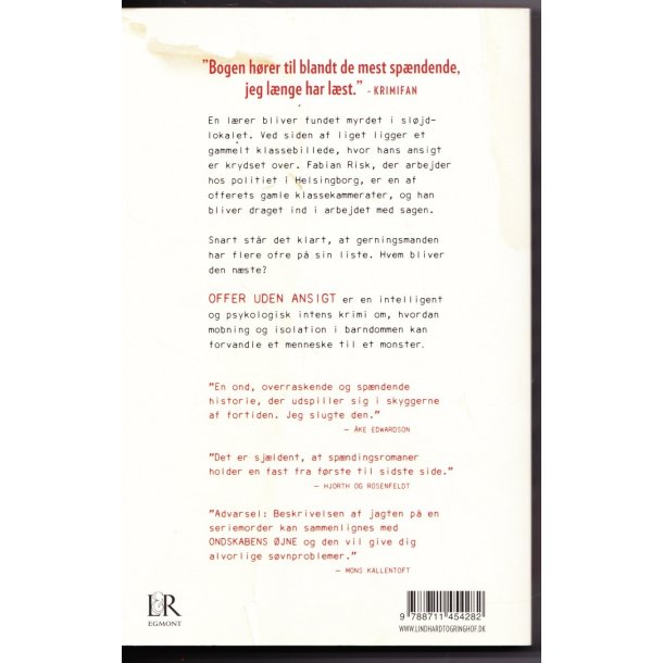 Offer uden ansigt (Bog)