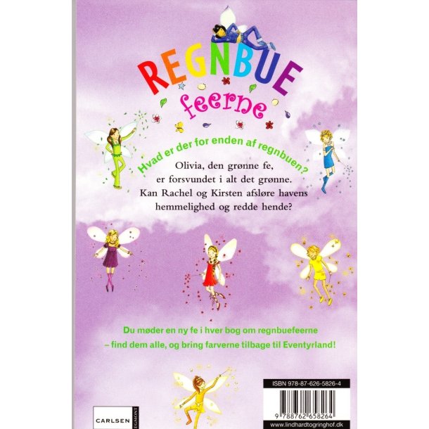Regnbue feerne 4 - Olivia den gr�nne fe (Bog)