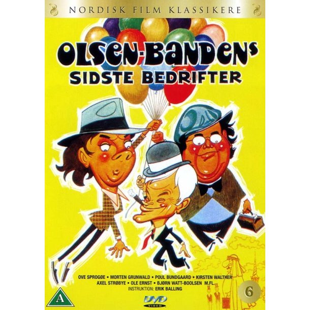 Olsen-Banden 6  - Sidste bedrifter (DVD)