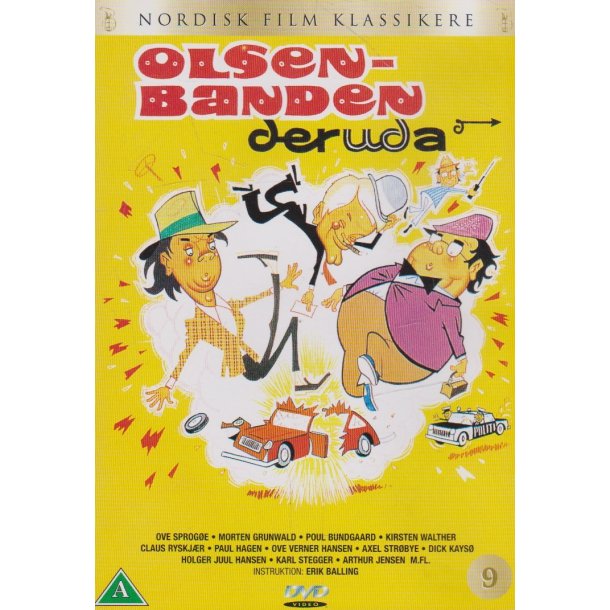 Olsen-Banden 9 - Der ud af (DVD)