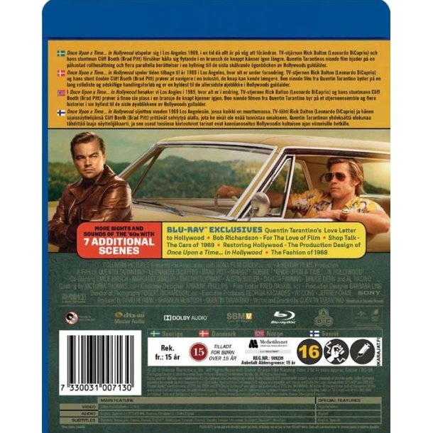 Once upon a time in Hollywood (Blu-ray)