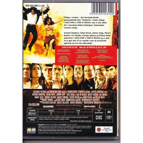 Once upon a time in Mexico (DVD)