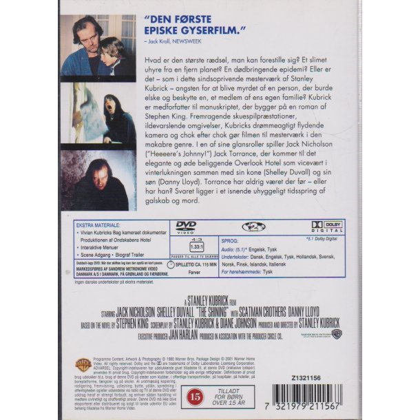 Ondskabenens hotel (DVD)