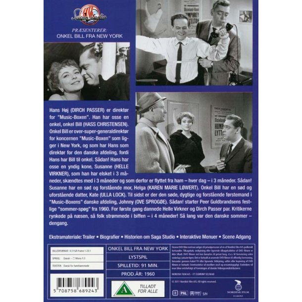 Onkel Bill fra New York (DVD)