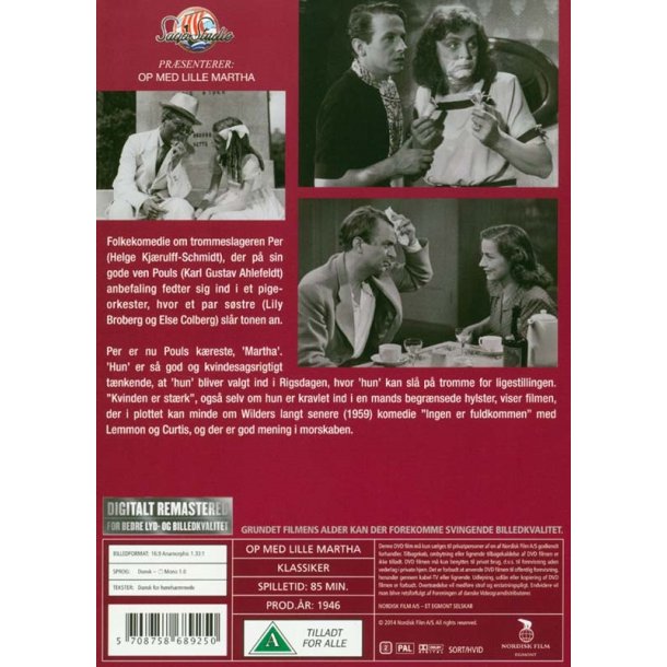 Op med lille Martha (DVD)