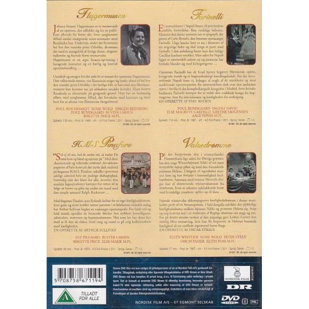 Dansk opetette klassikere (DVD)