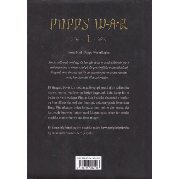 Opiumskrigen - Poppy war 1 (Bog)