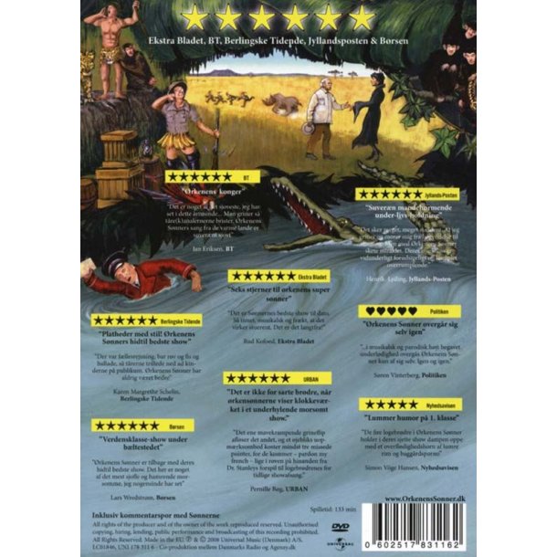 �rkenens S�nner - En sang fra de varme lande (DVD+CD)