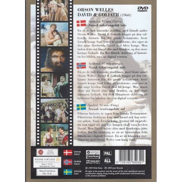 David & Goliath (DVD)
