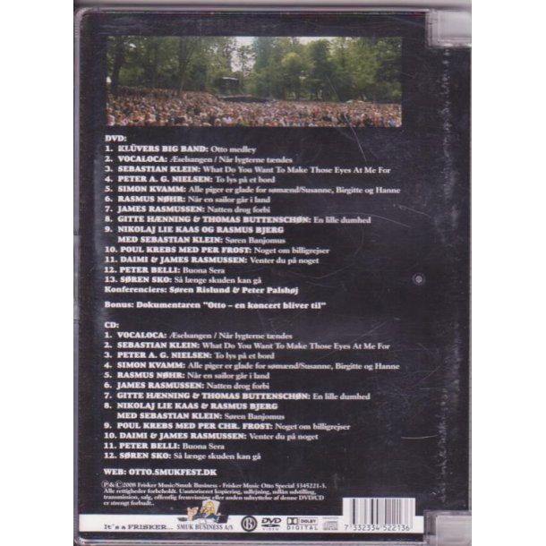 Otto - Hyldest til en Bagg�rdspuma (DVD)