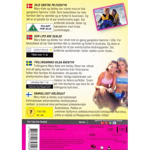 Our lips are sealed (DVD)