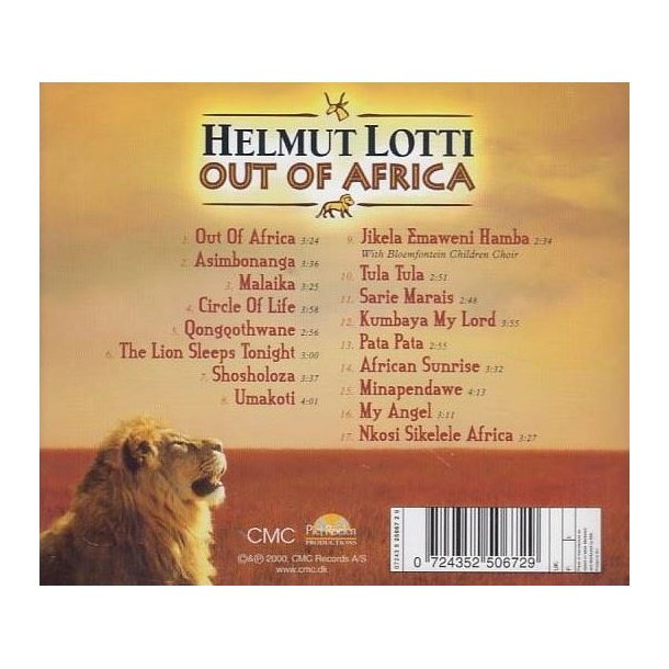 Out of Africa (CD)