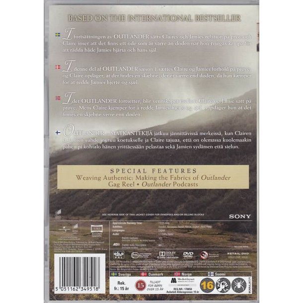 Outlander - S�son 1 Vol. 2 (DVD)
