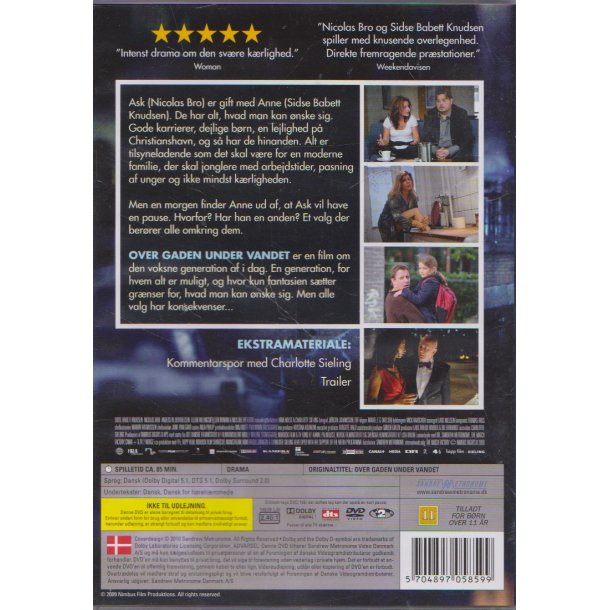 Over gaden under vandet (DVD)