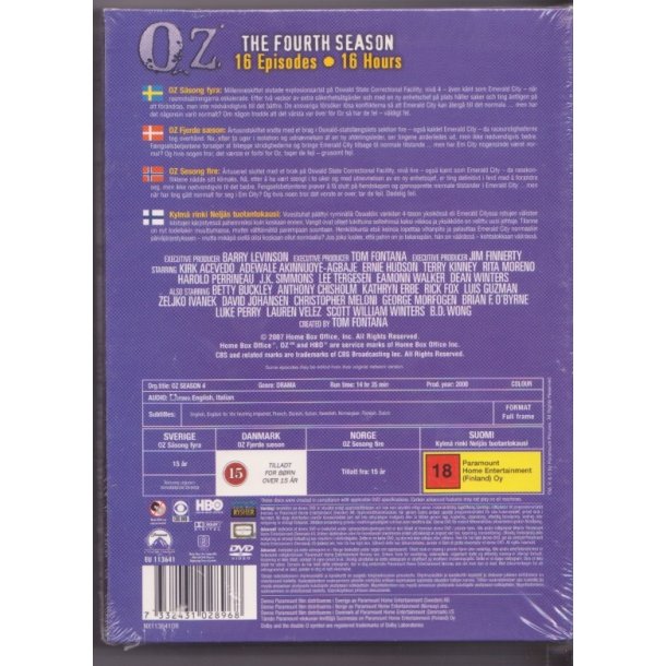 Oz - S�son 4 (DVD)