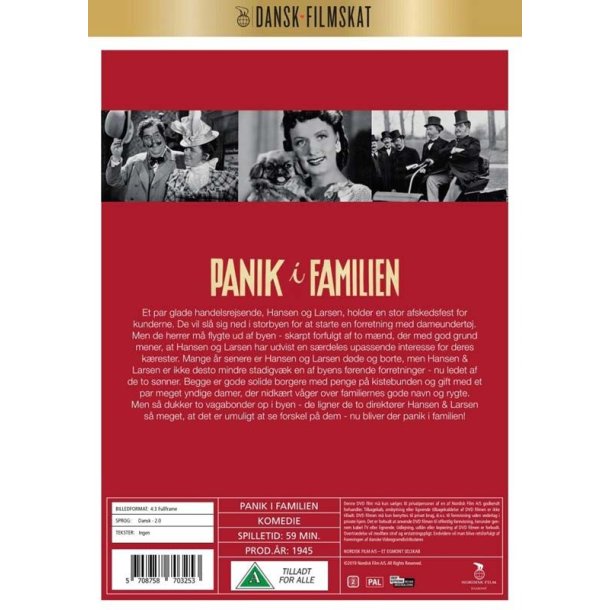 Panik i familien (DVD)