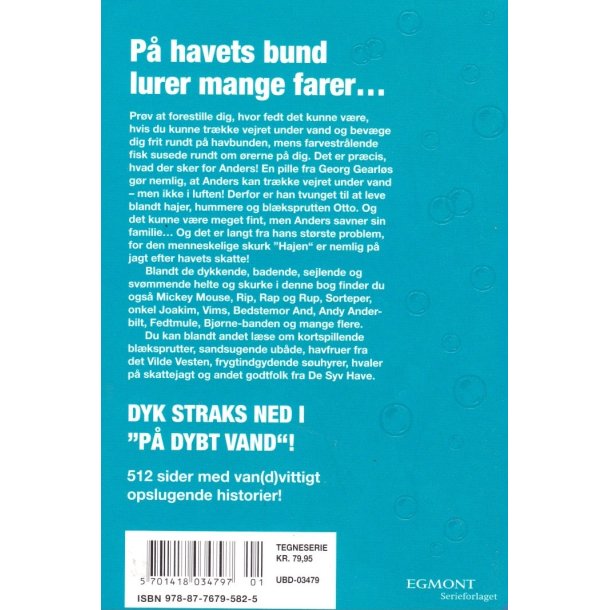 P� dybt vand (Bog)