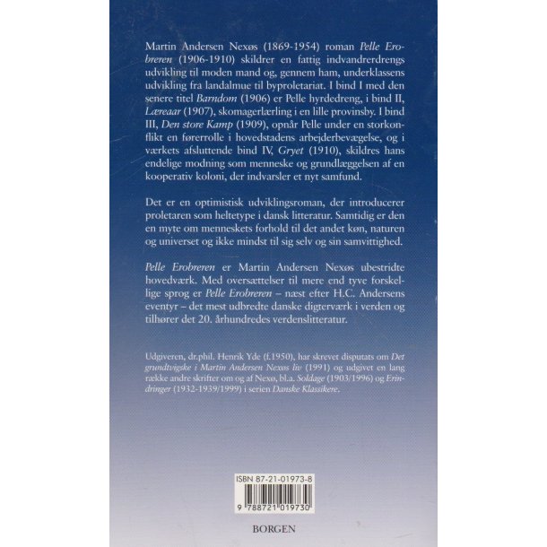 Pelle Erobreren 2 - Den store kamp Gryet (Bog)