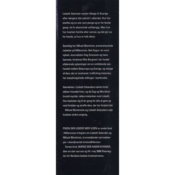 Pigen der egede med ilden (Bog)