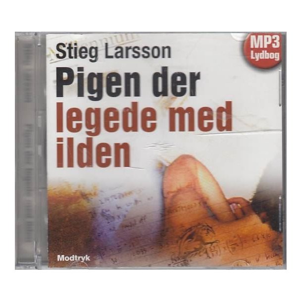 Pigen der legede med ilden (Lydbog)