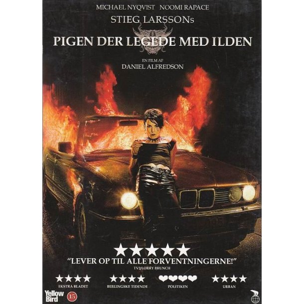 Pigen der legede med ilden (DVD)