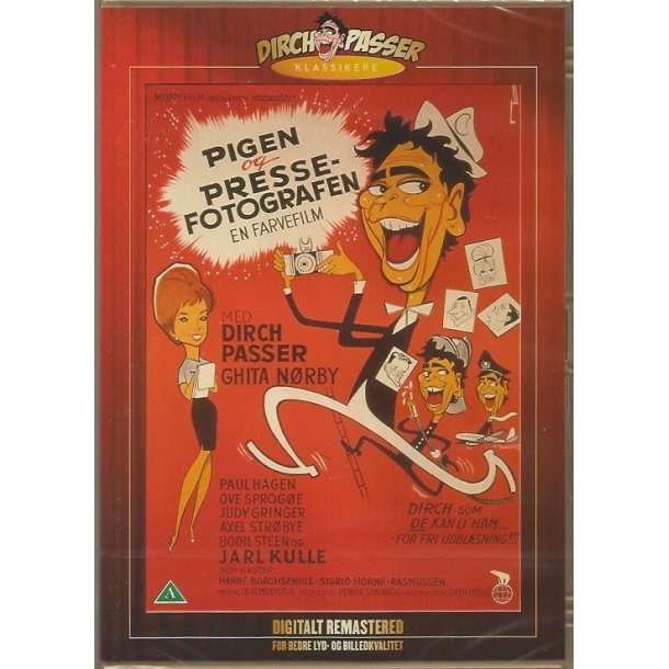 Pigen og pressefotografen (DVD)