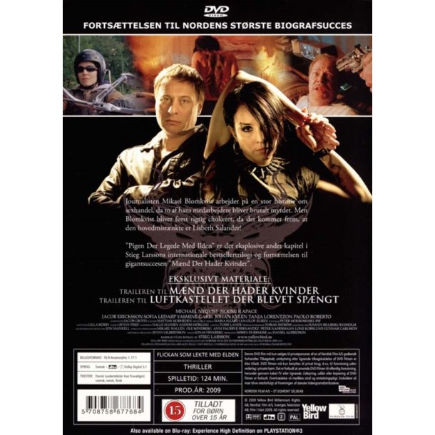 Pigen der legede med ilden (DVD)