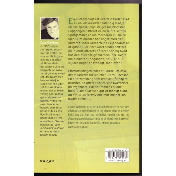 Pigen med majblomsterne (Bog)