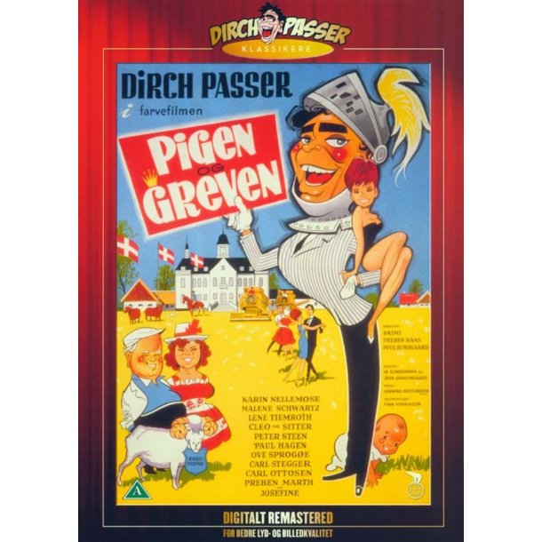 Pigen og greven (DVD)