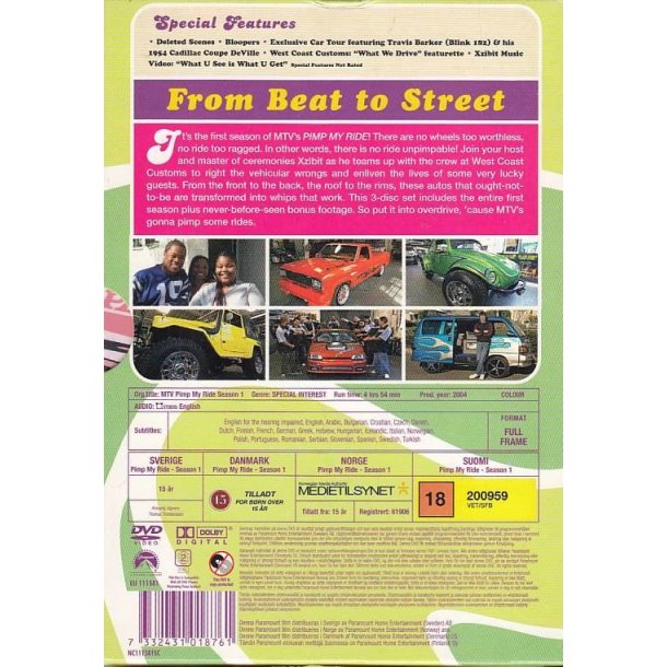 Pimp my Ride - S�son 1 (DVD)