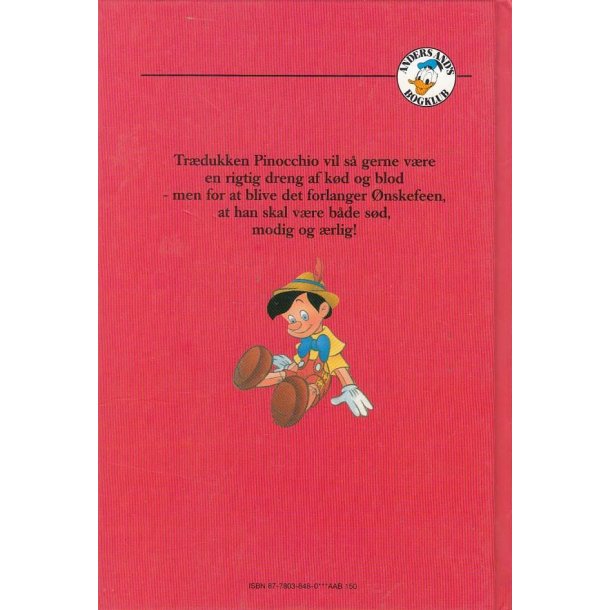 Pinocchio - Anders And's bogklub