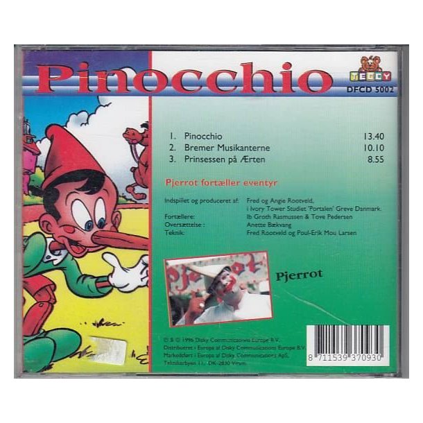 Pinocchio - Eventyr fort�llinger for b�rn (Lydbog)