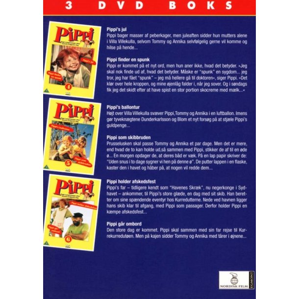 Pippi Boks 4-6 (DVD)