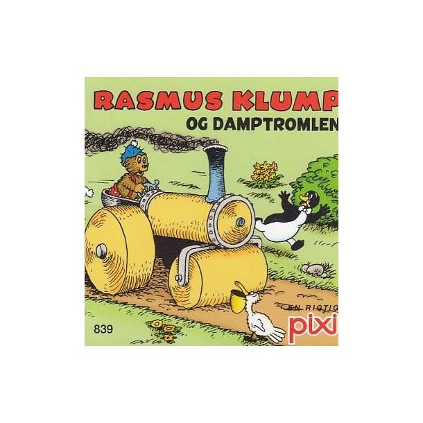 Pixi 839 - Rasmus Klump og damptromlen (Bog)