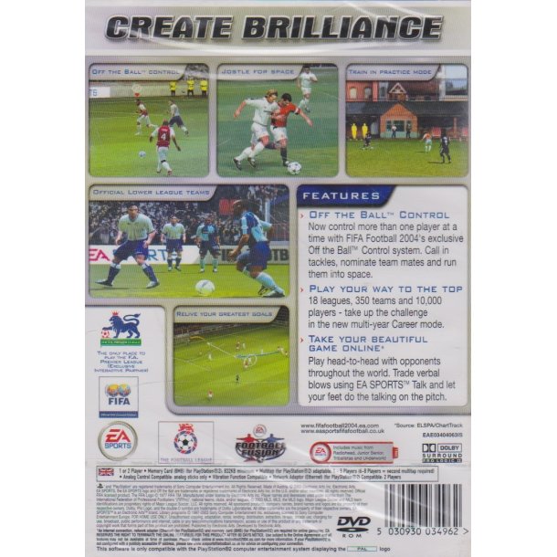 Fifa football 2004 (Spil)