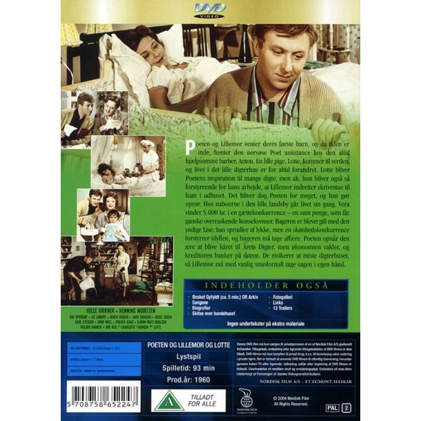 Poeten og Lillemor og Lotte (DVD)