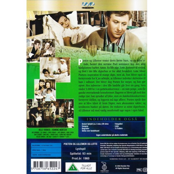 Poeten og lillemor og Lotte (DVD)