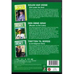 Hercule Poirot 3 film (DVD)