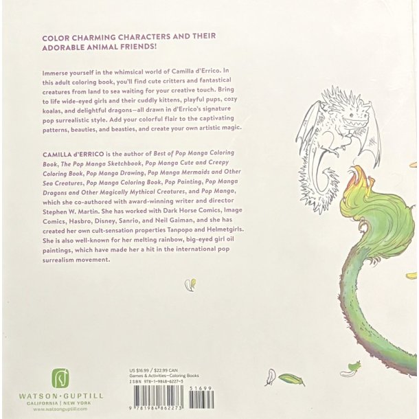 Pop Manga Beauties and Beasties Coloring Book (Bog)