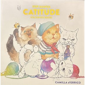 Pop Manga Catitude Coloring Book (Bog)